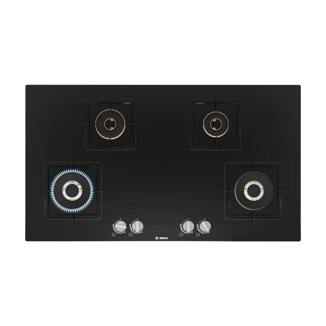 Bosch 90 cm 4 Burner Hob True Brass 2D PNF9B6F10I