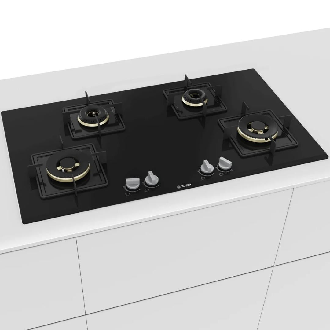 Bosch 90 cm 4 Burner Hob True Brass 2D PNF9B6F10I