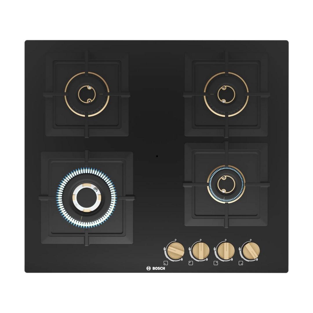 Bosch 60 cm 4 Burner Hob True Brass 2D PNH6B6F20I