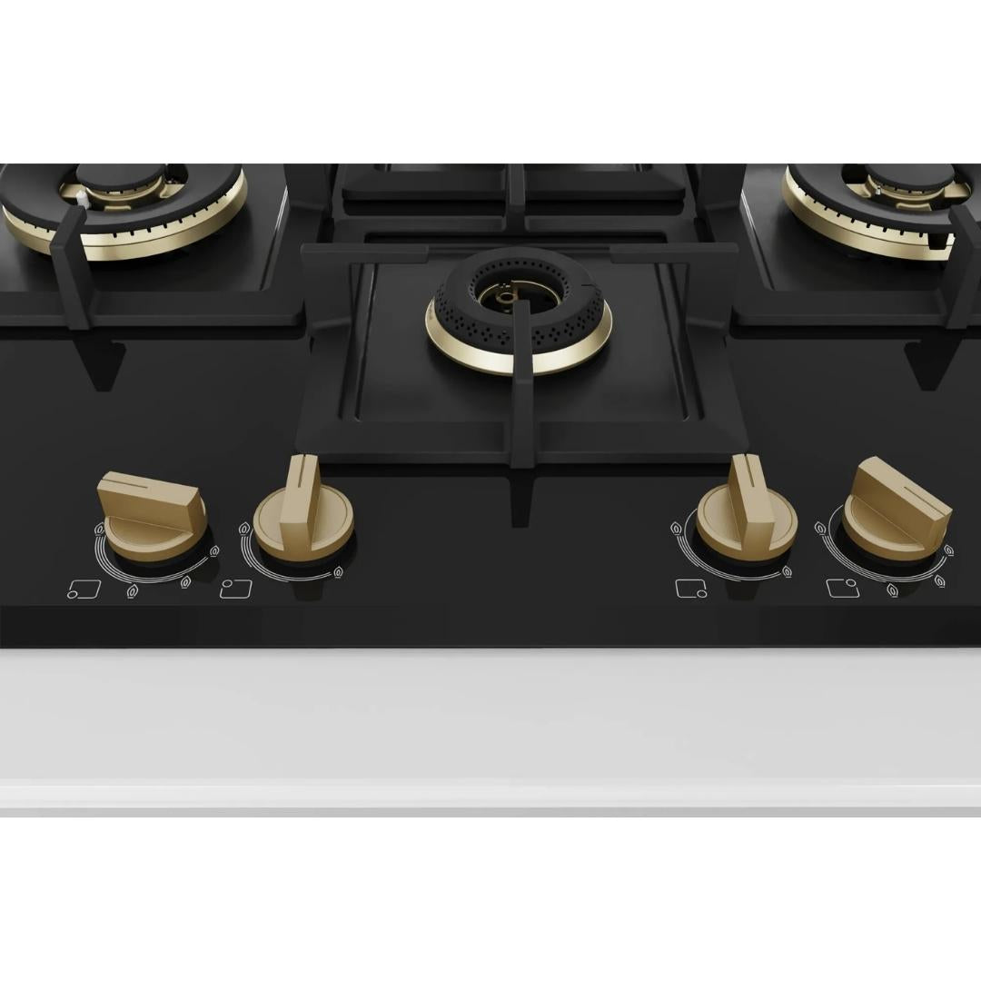 Bosch 75 cm 4 Burner Hob Series 6 True Brass 3D PNI7B6G20I