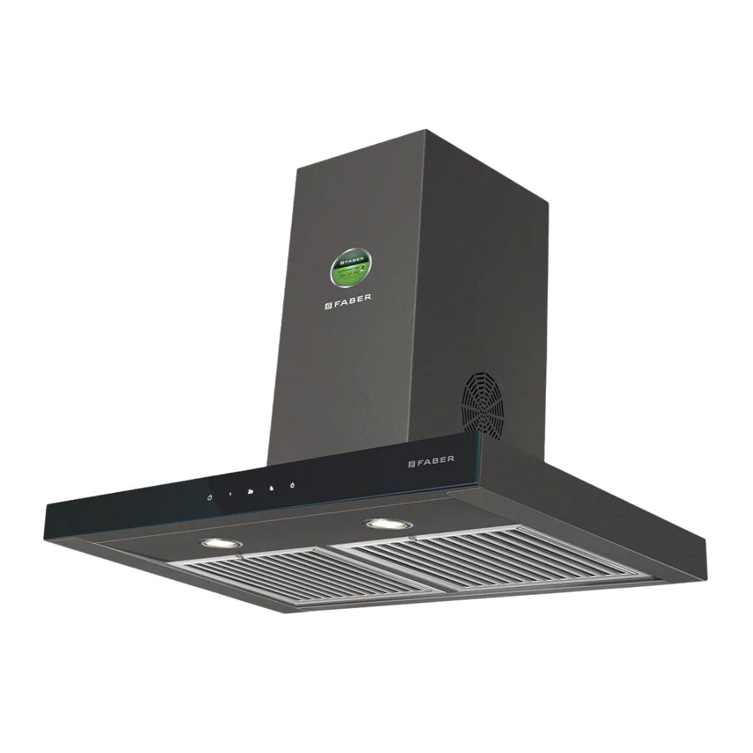 Faber 60 cm Wall Mounted Chimney 3D Hood Series STILUX 3D T2S2 BK TC LTW 60