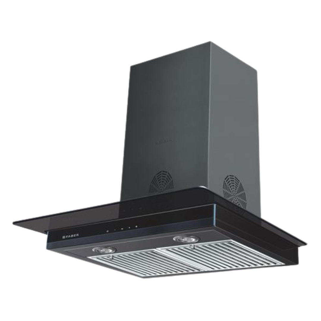 Faber 60 cm Wall Mounted Chimney 3D Plus Hoods Series SUPER 3D PLUS T2S2 BK TC LTW 60