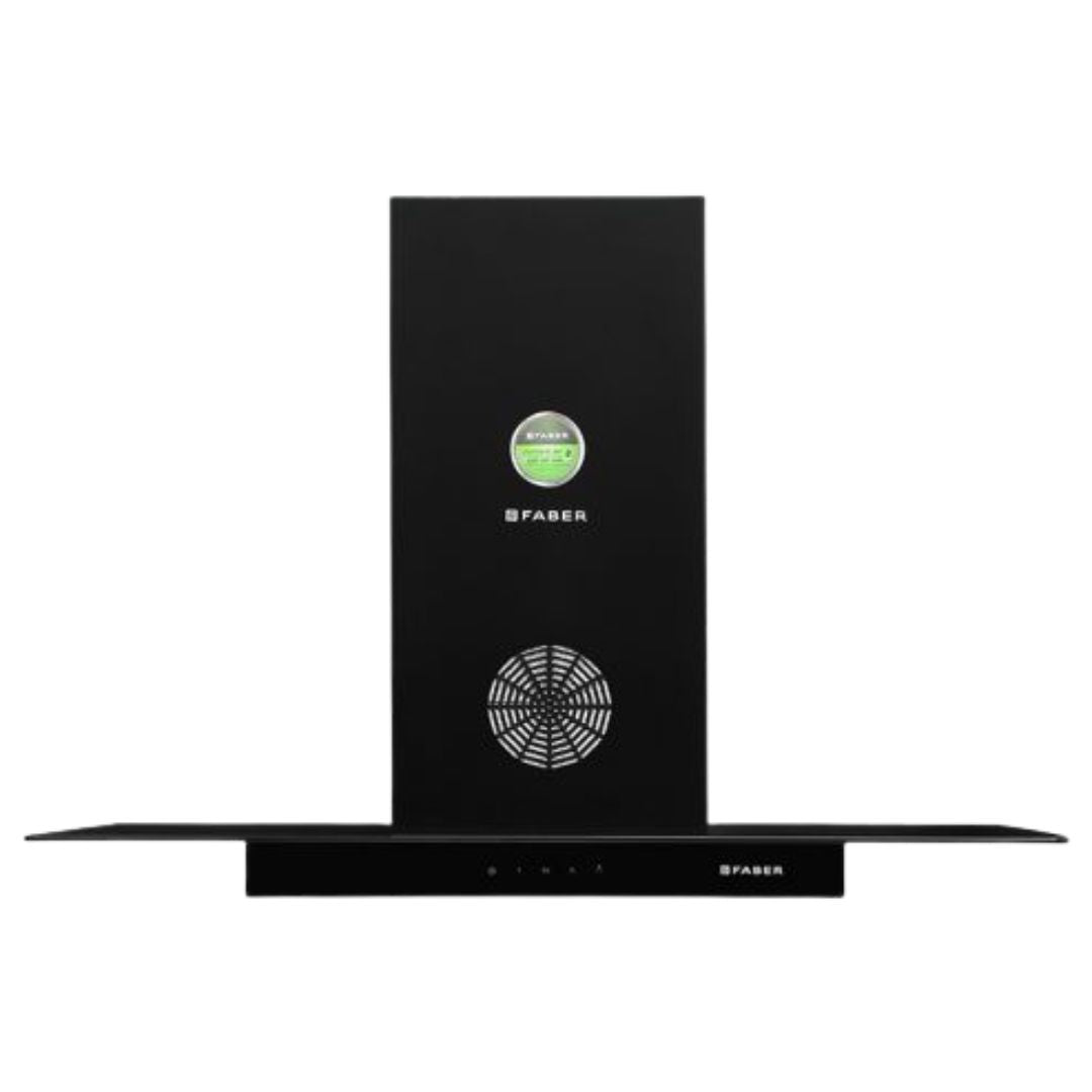 Faber 90 cm Wall Mounted Chimney 3D Plus Hoods Series SUPER 3D PLUS T2S2 BK TC LTW 90