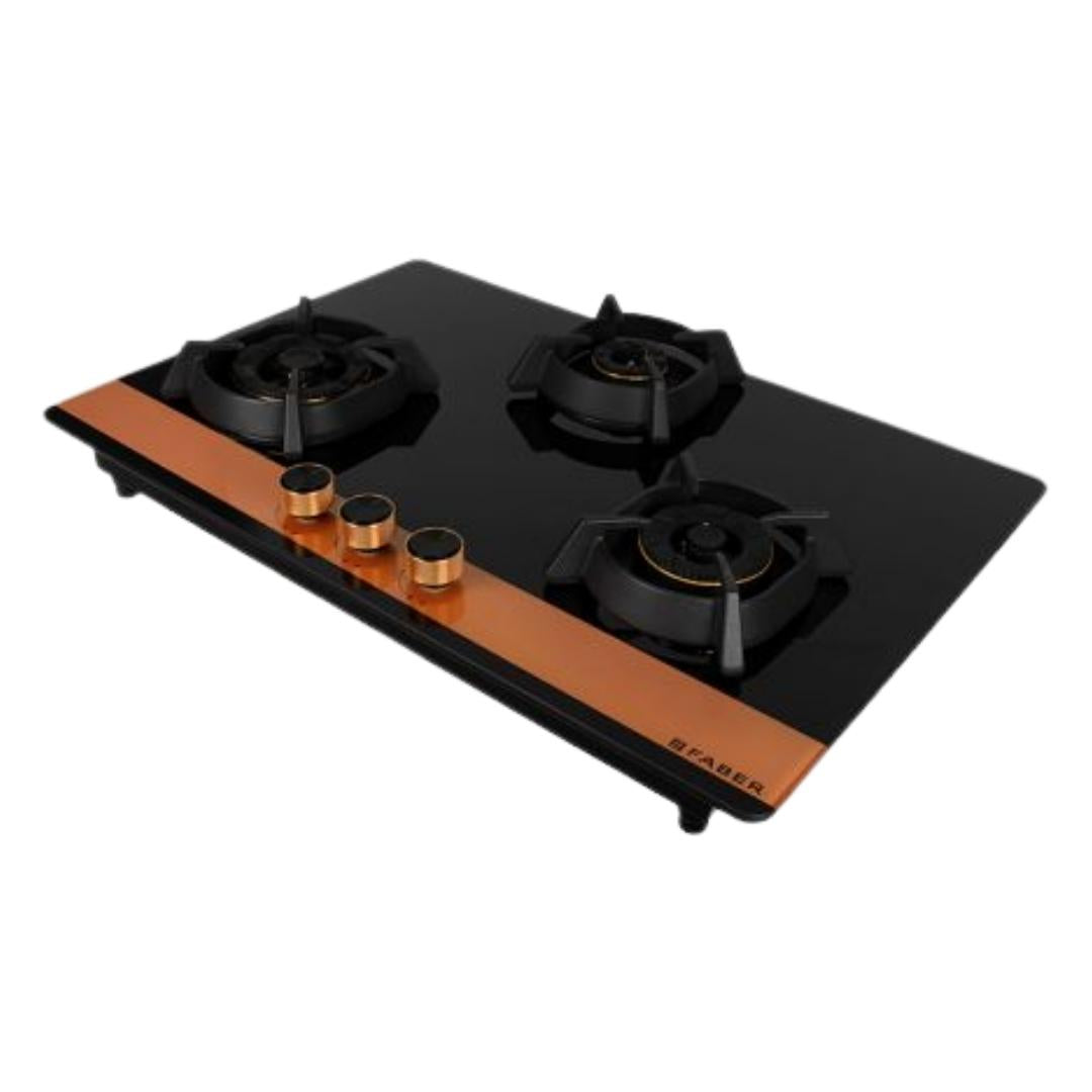 Faber 78 cm 3 Burner Hob Utopia Series UTOPIA HT 783 BR CI