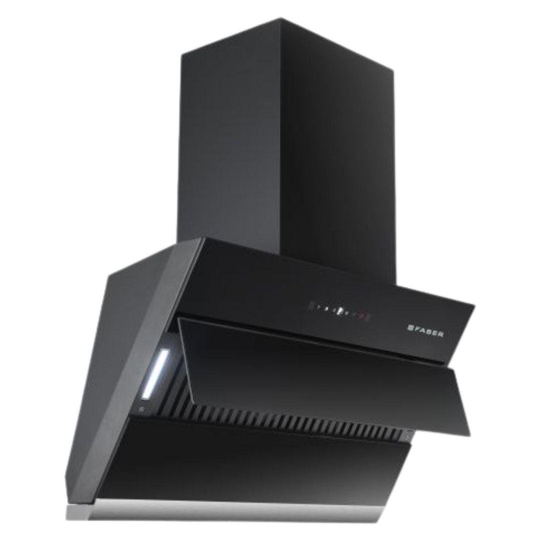 Faber 60 cm Wall Mounted Chimney Filterless Series ZENITH FL SC AC BK 60
