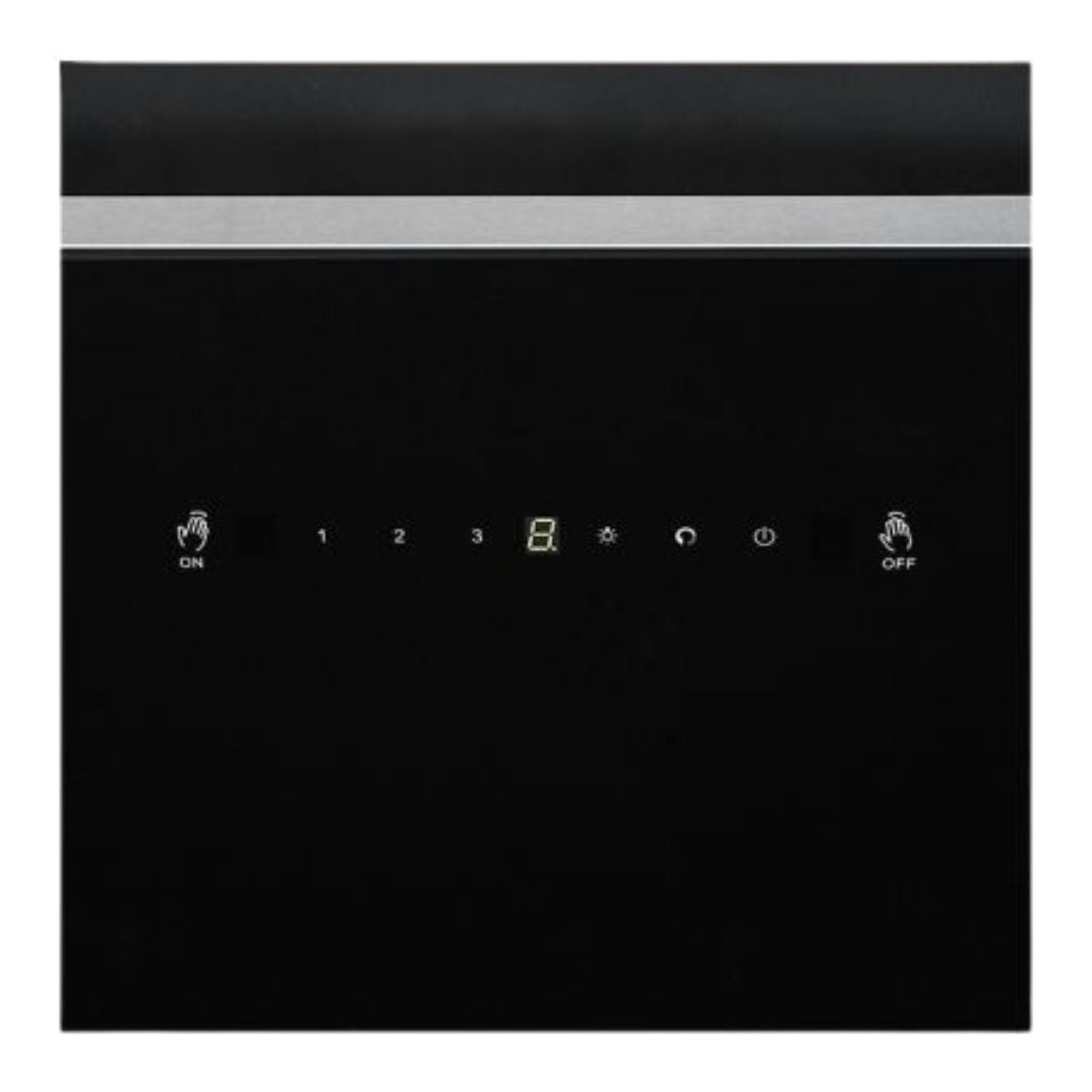 Faber 60 cm Wall Mounted Chimney Filterless Series ZENITH FL SC AC BK 60