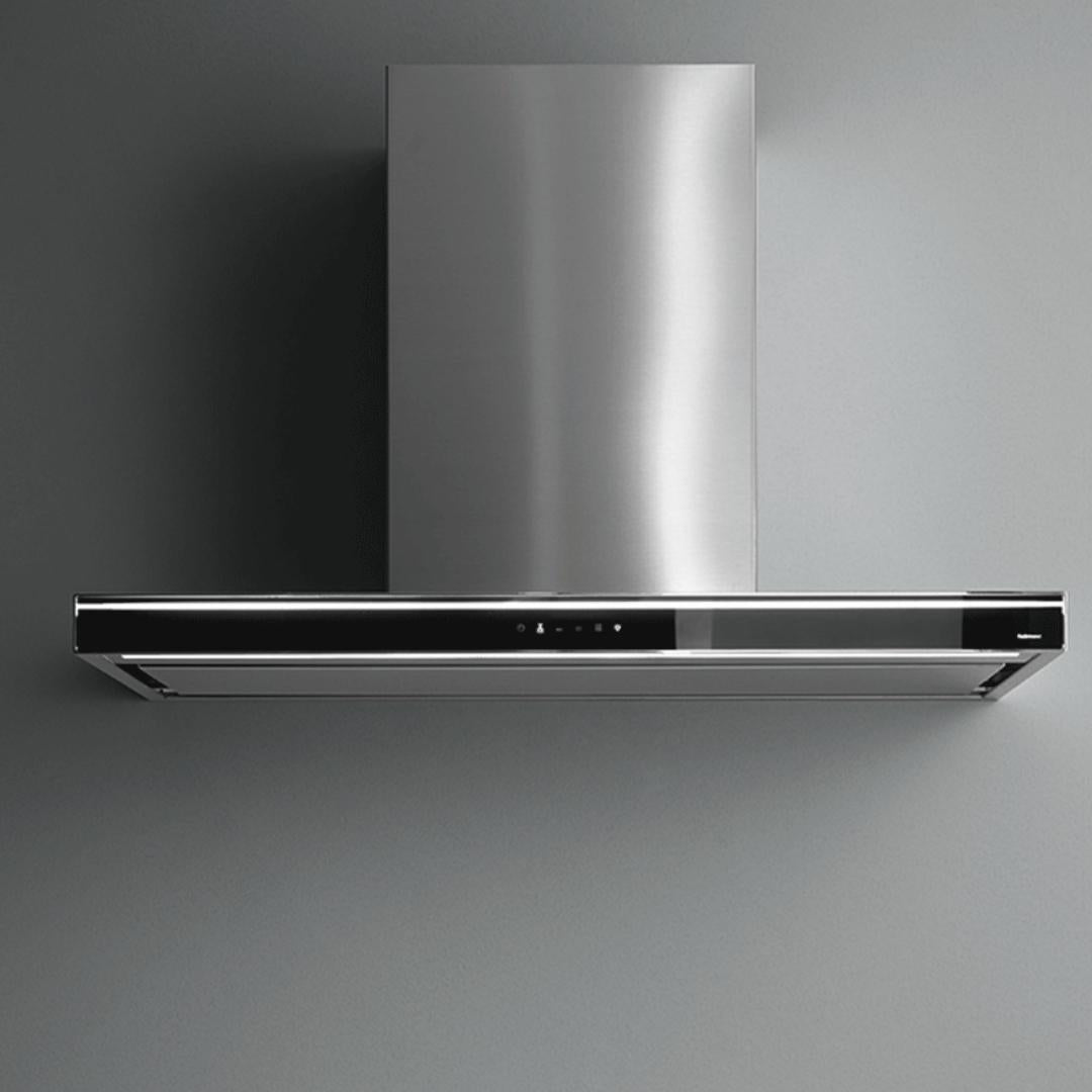 Falmec 90 cm Island Chimney Nrs Lumina Black Island Fresh Series NRS Lumina Black Island 90
