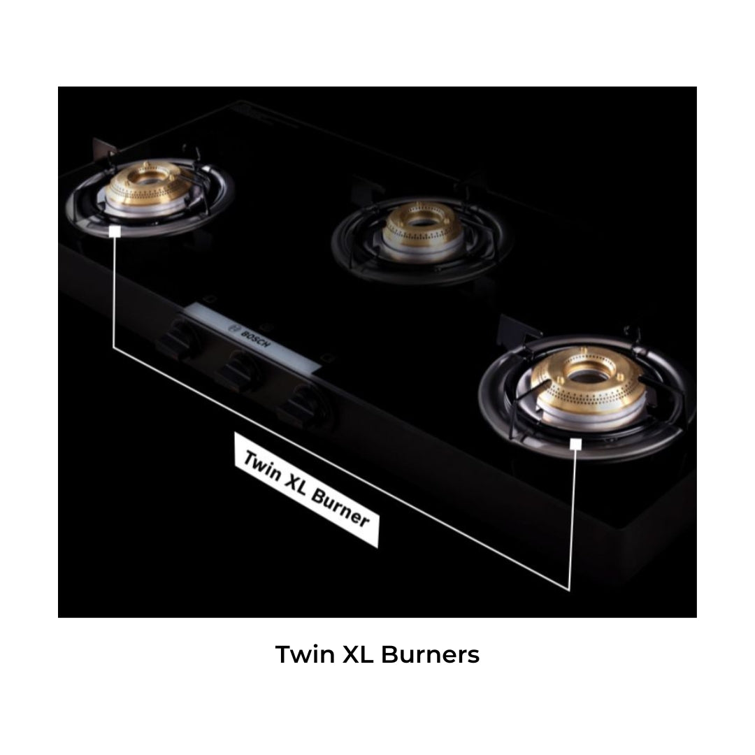 Bosch 80 cm 3 Burner Cooktop Series 4 PNW1E6W10I