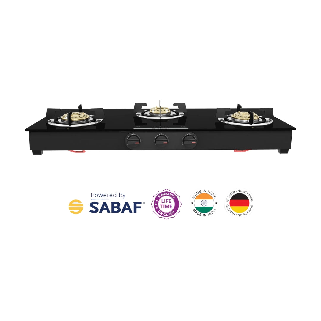 Bosch 80 cm 3 Burner Cooktop Series 4 PNW1E6W10I