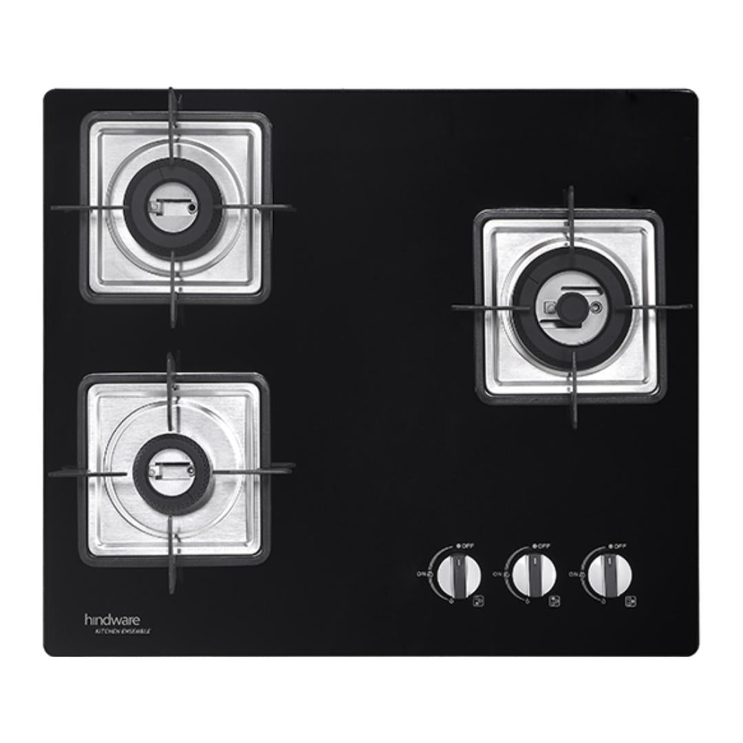 Hindware 60 cm 3 Burner Cooktop Rosia ROSIA 3B 60 CM