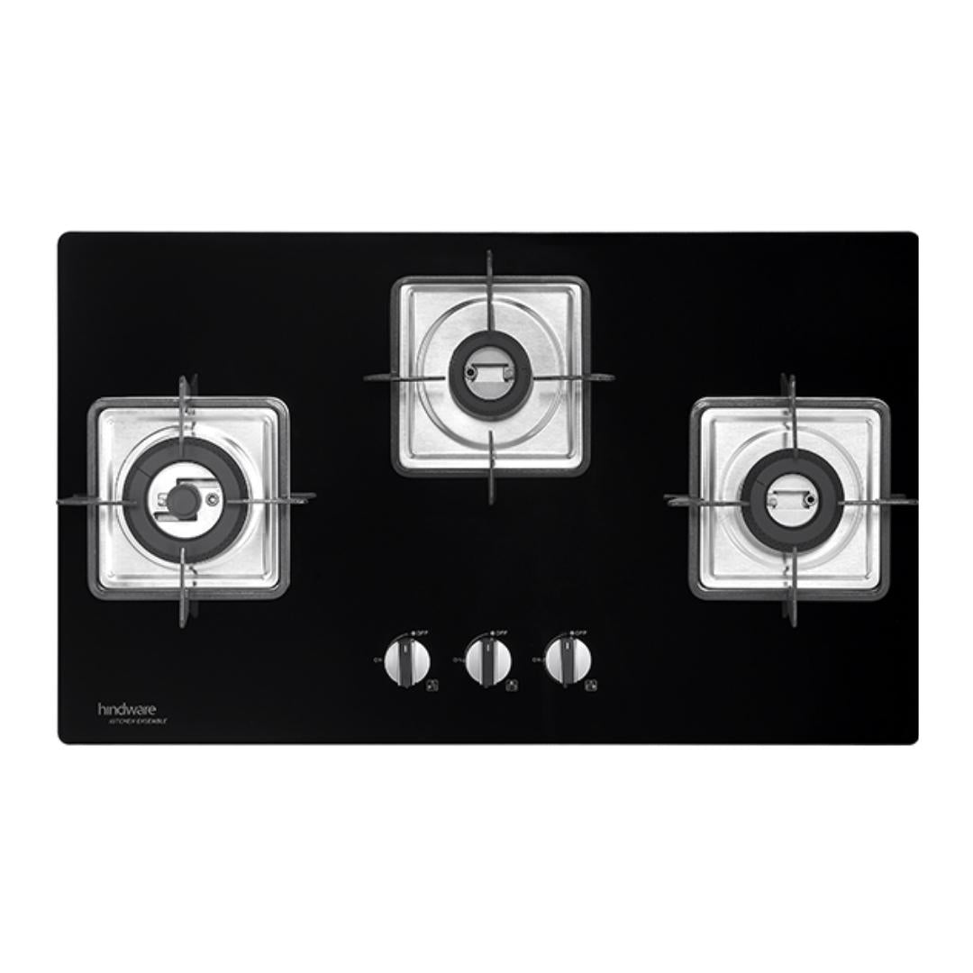 Hindware 76 cm 3 Burner Cooktop Rosia ROSIA 3B 76 CM