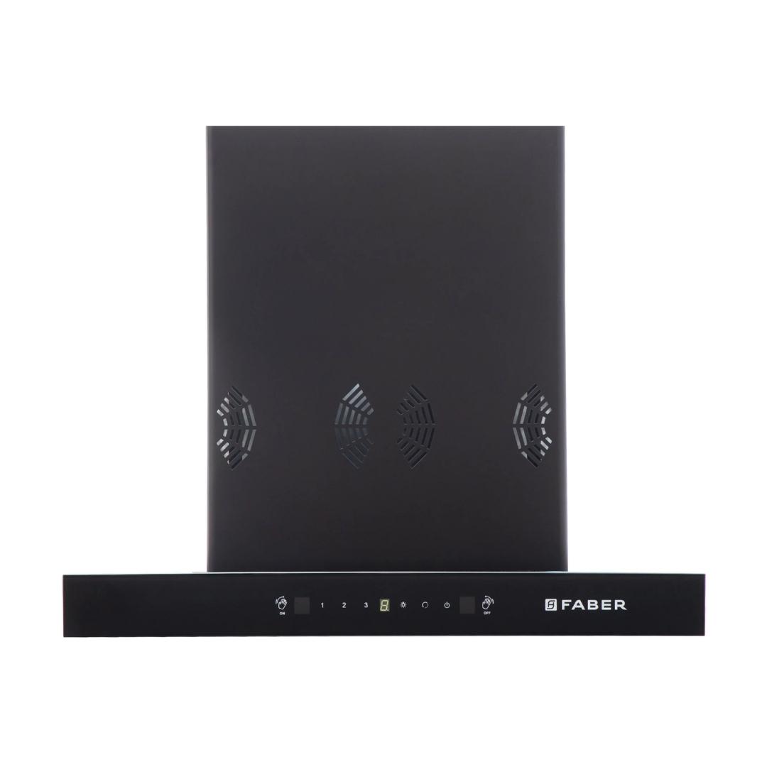 Faber 60 cm Wall Mounted Chimney SILENCIO 3D IND HC SC FL BK 60