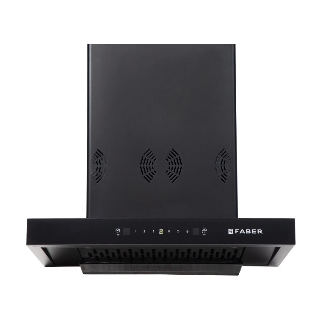 Faber 60 cm Wall Mounted Chimney SILENCIO 3D IND HC SC FL BK 60