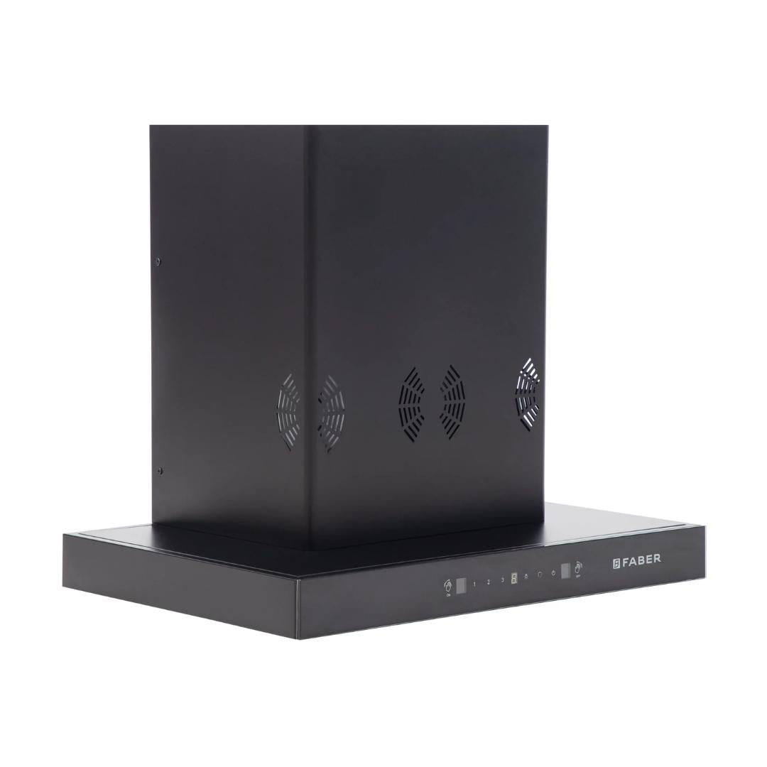 Faber 60 cm Wall Mounted Chimney SILENCIO 3D IND HC SC FL BK 60
