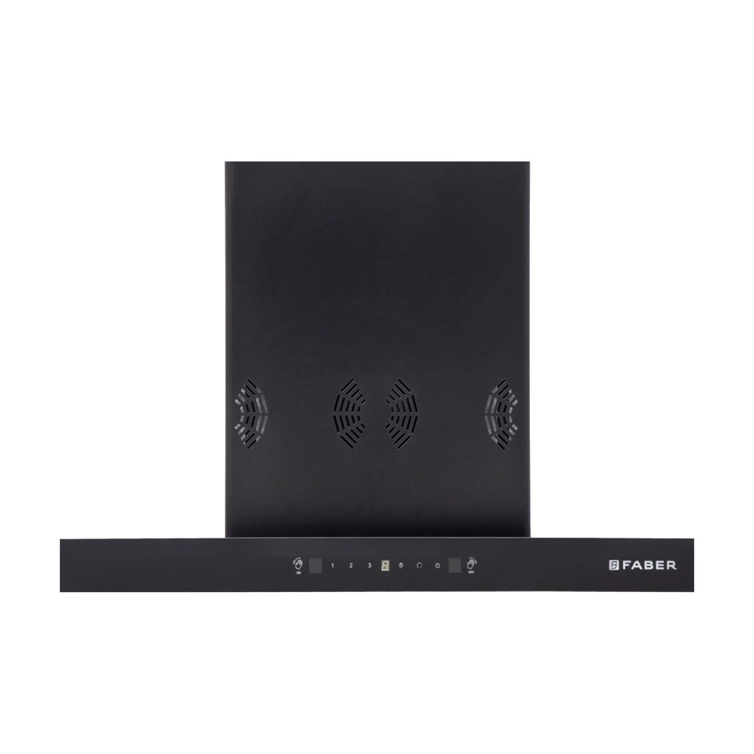 Faber 90 cm Wall Mounted Chimney SILENCIO 3D IND HC SC FL BK 90