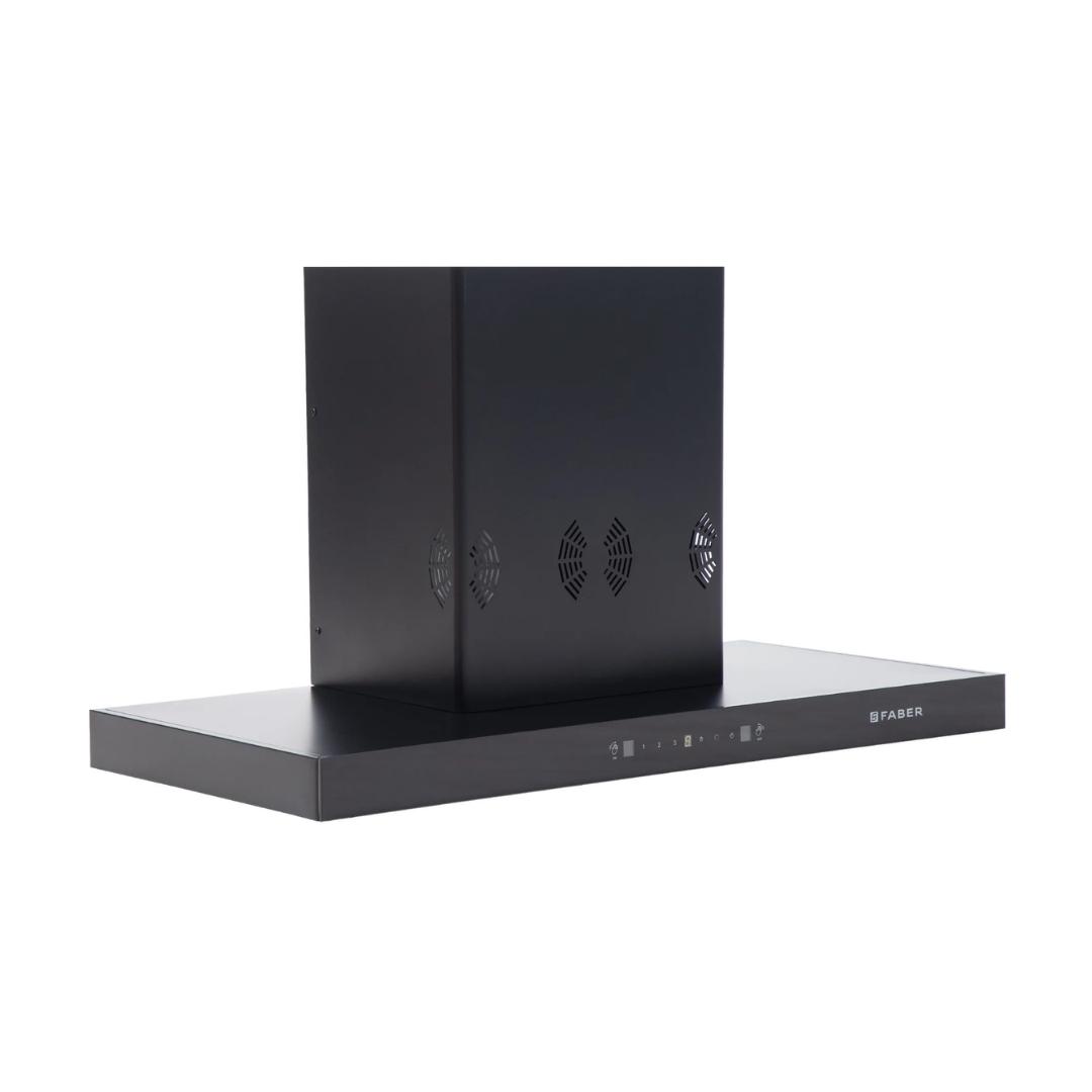 Faber 90 cm Wall Mounted Chimney SILENCIO 3D IND HC SC FL BK 90