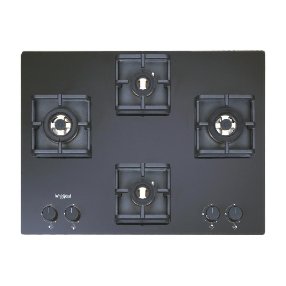 Whirlpool 70 cm 4 Burner Hob Smart Seal Series SMART SEAL HYBRID BRASS 704