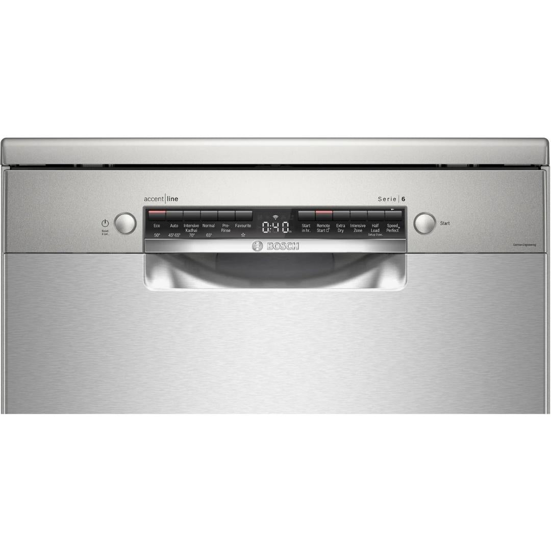 Bosch Free Standing Dishwasher Series 6 SMS6HVI00I with 14 Place Settings