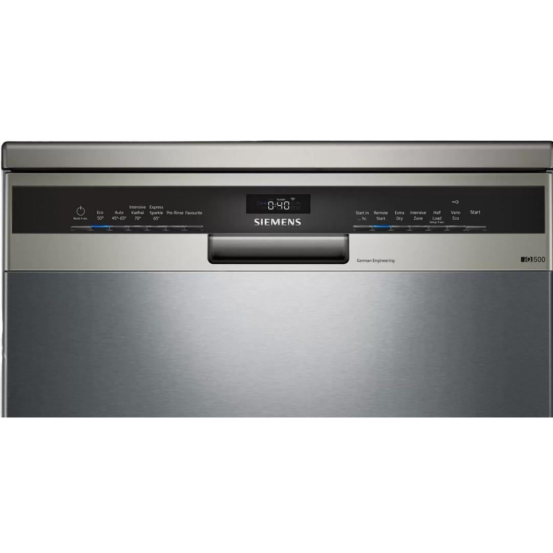 Siemens Free Standing Dishwasher iQ500 Series SN25II00TI with 13 Place Settings