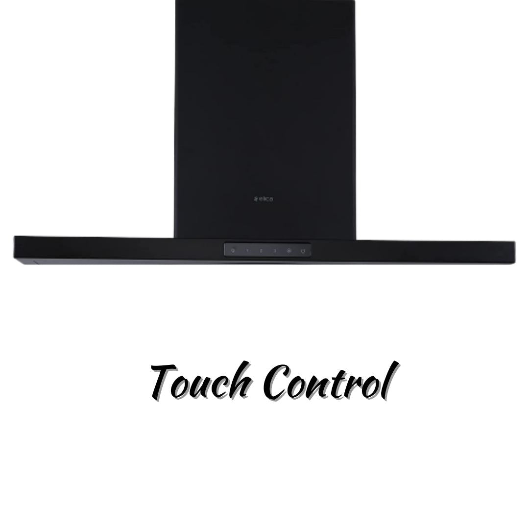 Elica 90 cm Island Chimney Decorative Series SPOT TRIM ISLAND ETB PLUS LTW 90 NERO T4V LED