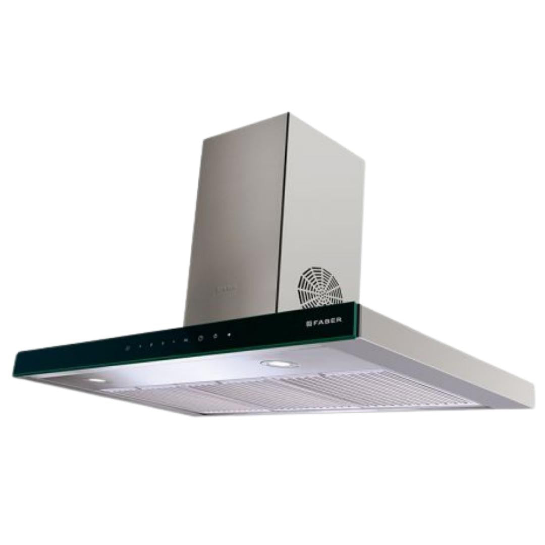 Faber 90 cm Wall Mounted Chimney 3D Hood Series STILUX 3D T2S2 TC LTW 90