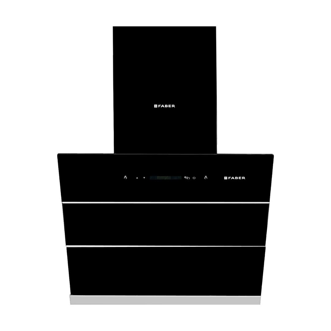 Faber 60 cm Wall Mounted Chimney STORM DIRECT DRIVE FL SC AC BK 60