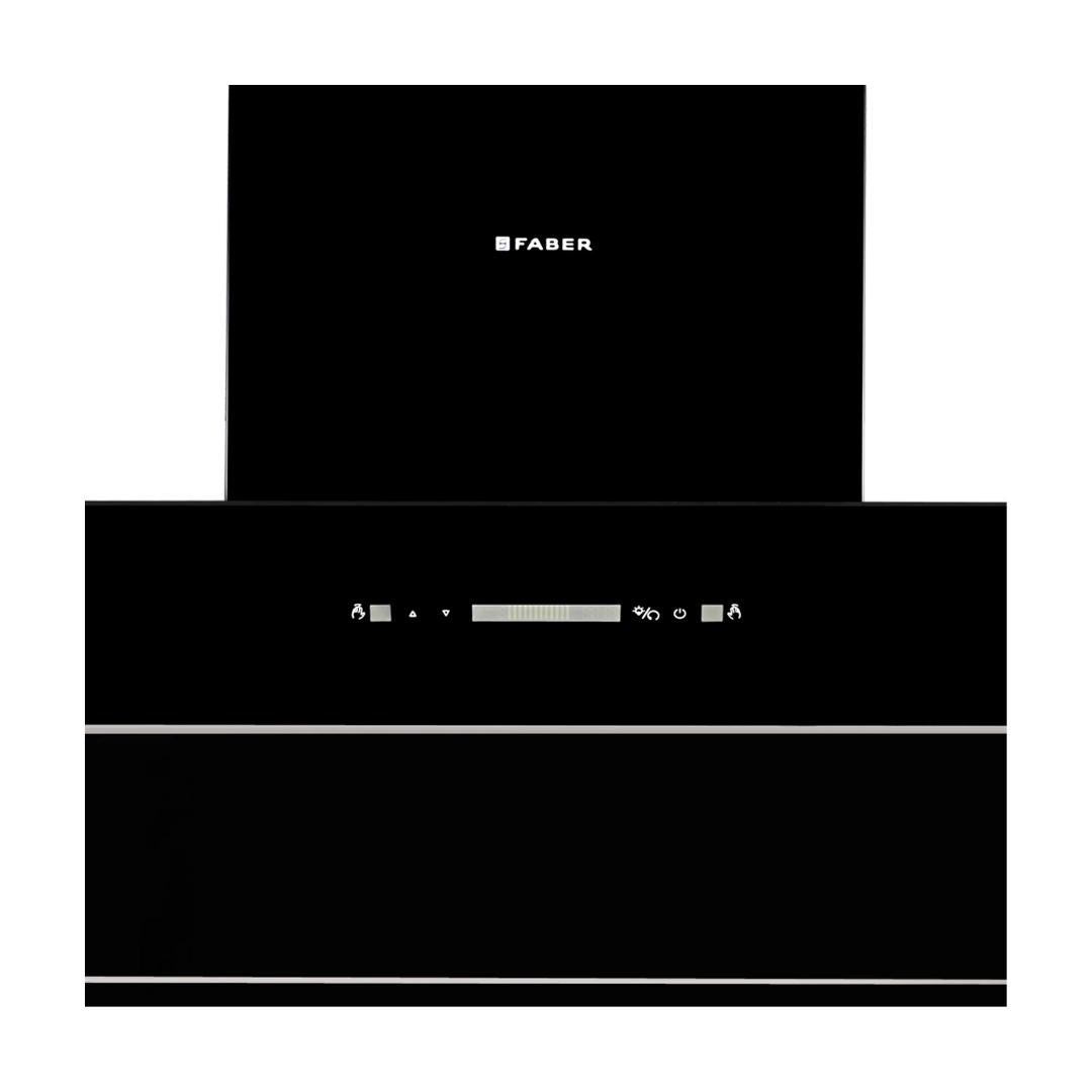 Faber 90 cm Wall Mounted Chimney STORM DIRECT DRIVE FL SC AC BK 90