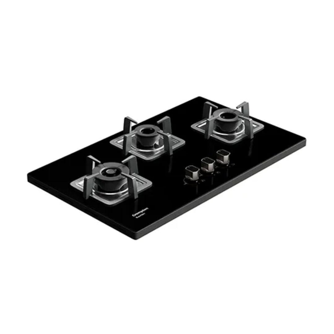 Crompton 78 cm 3 Burner Cooktop Superslim TAB-SUHB783-MBL