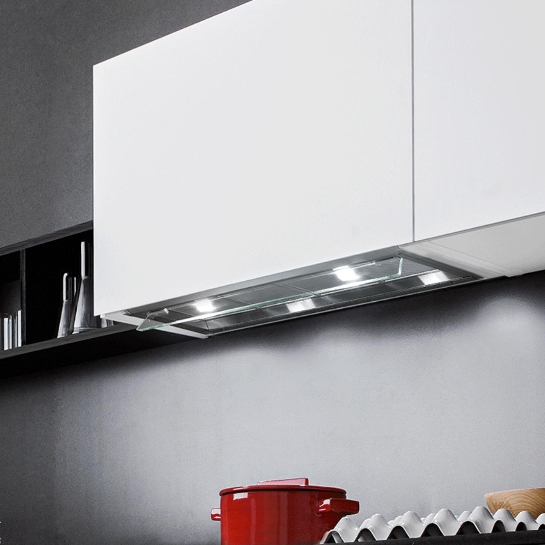 Falmec 120 cm Under Cabinet Wall Mounted Chimney Virgola Plus Fresh Series VIRGOLA PLUS 120