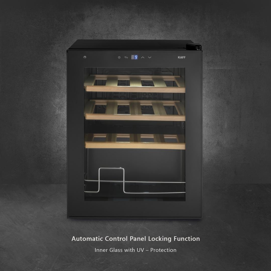 Kaff Free Standing Wine Cooler WC 42 BW