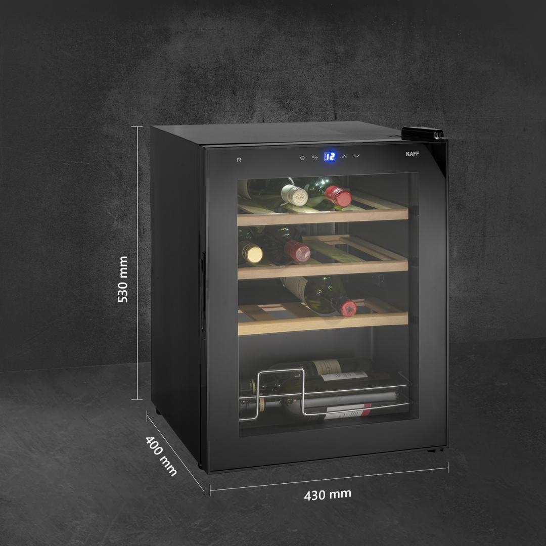 Kaff Free Standing Wine Cooler WC 42 BW