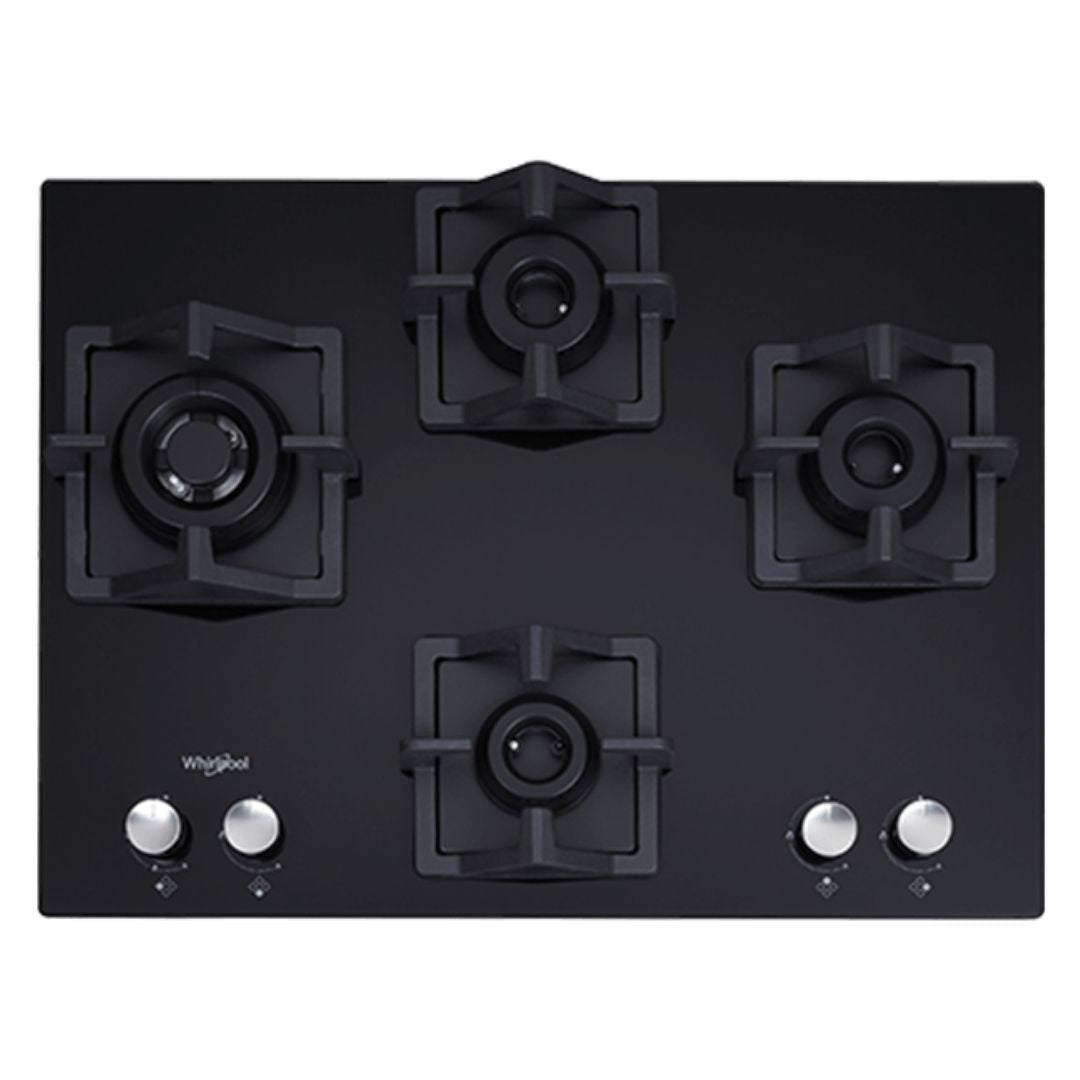 Whirlpool 70 cm 4 Burner Hob Intellicook Brass Series ELITE HDMC 704 BRASS FFD