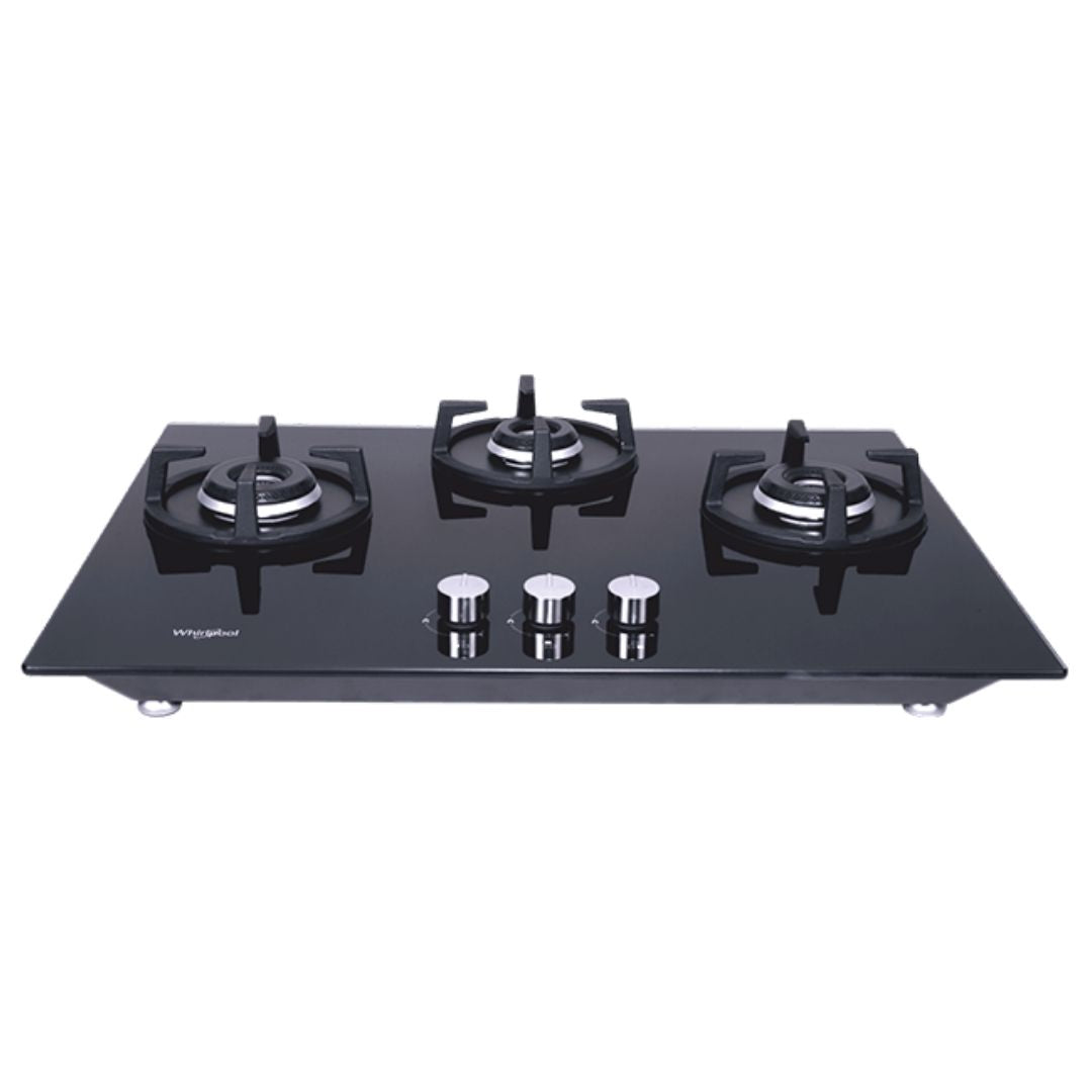 Whirlpool 70 cm 3 Burner Hob Intellicook Brass Series ELITE HYBRID 703 MT