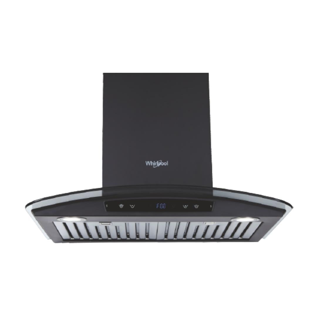 Whirlpool 60 cm Wall Mounted Chimney Zen Series ZEN BF 6W CGA BLDC BK HOOD