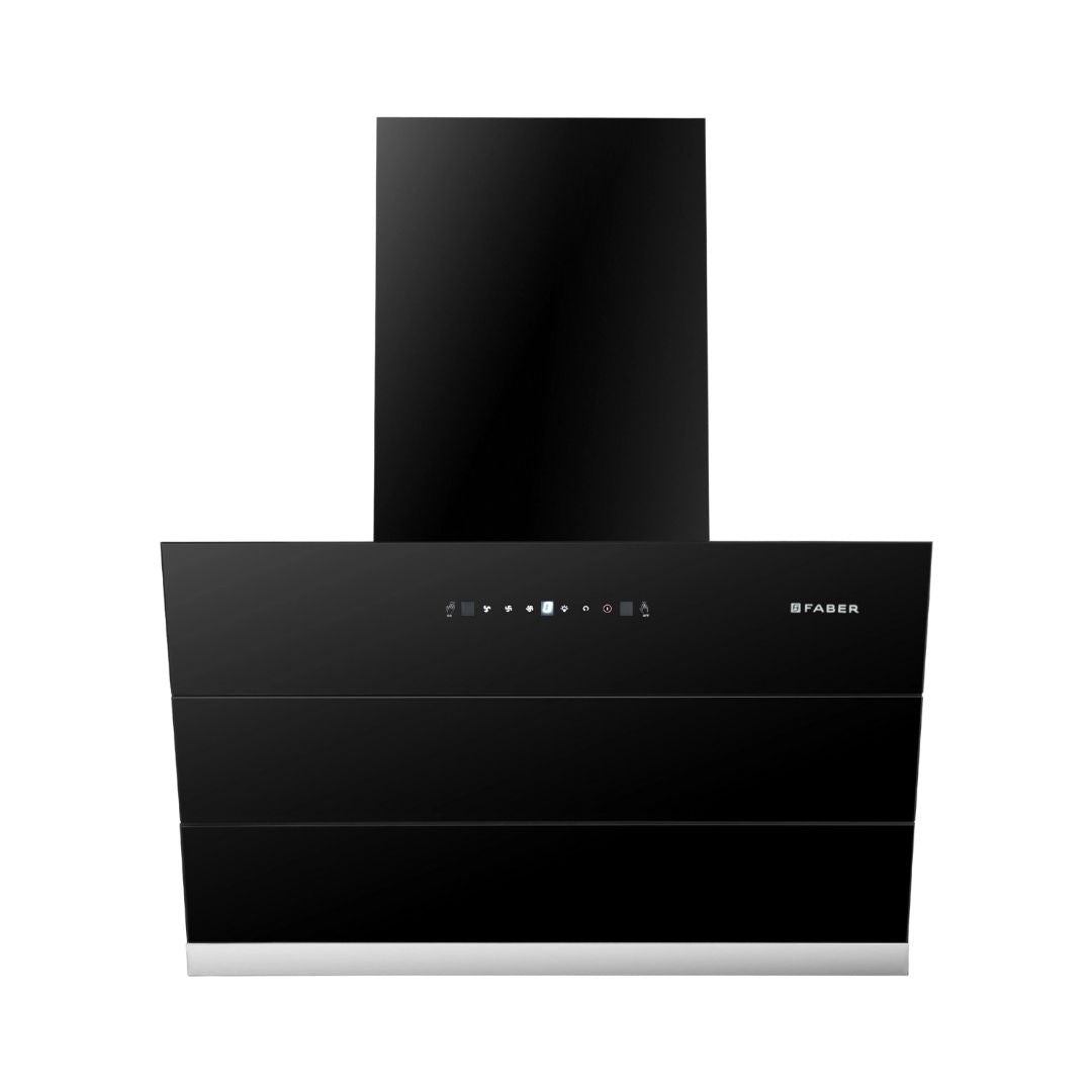 Faber 75 cm Wall Mounted Chimney Filterless Series ZENITH FL SC AC BK 75