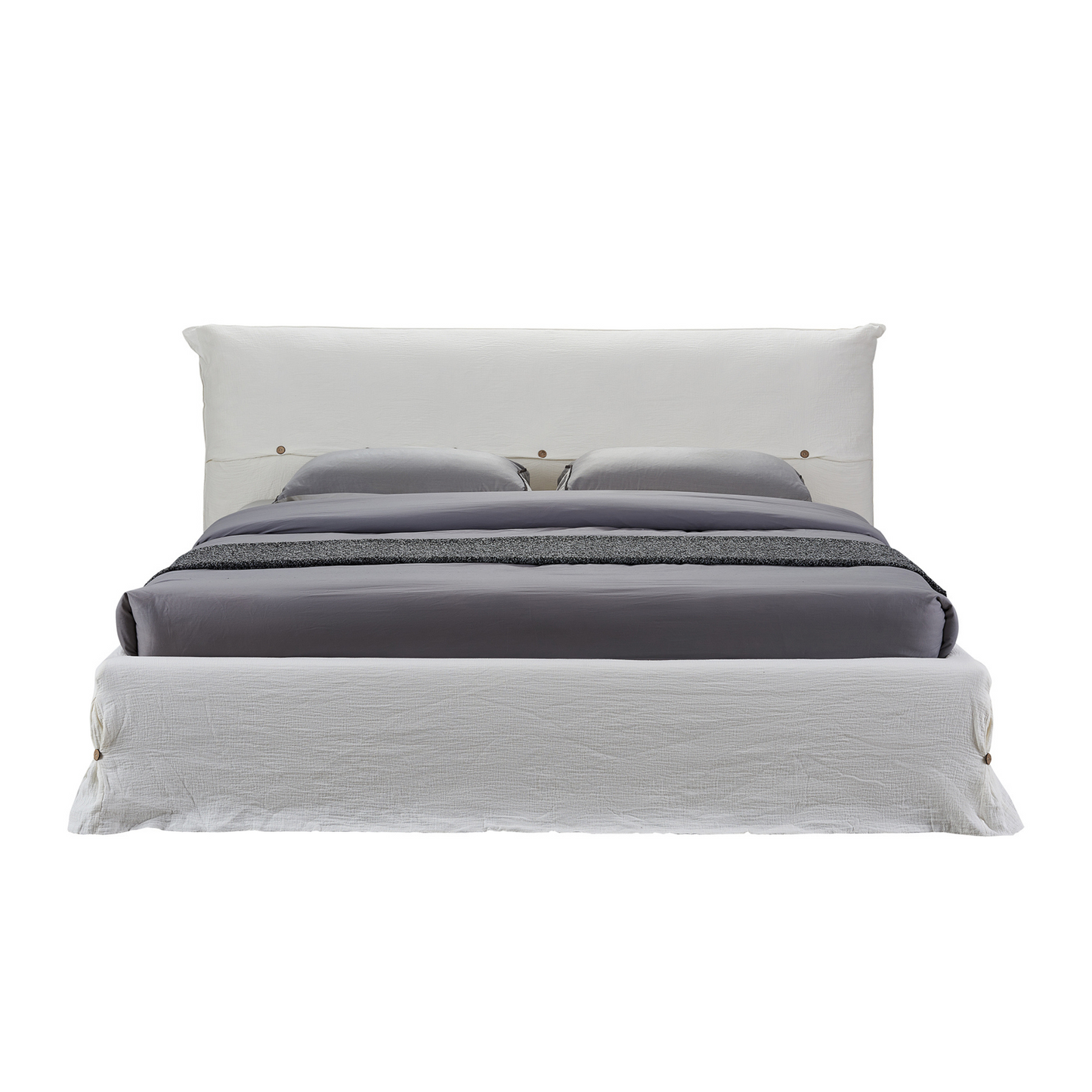 Ivy Bed - Milky White