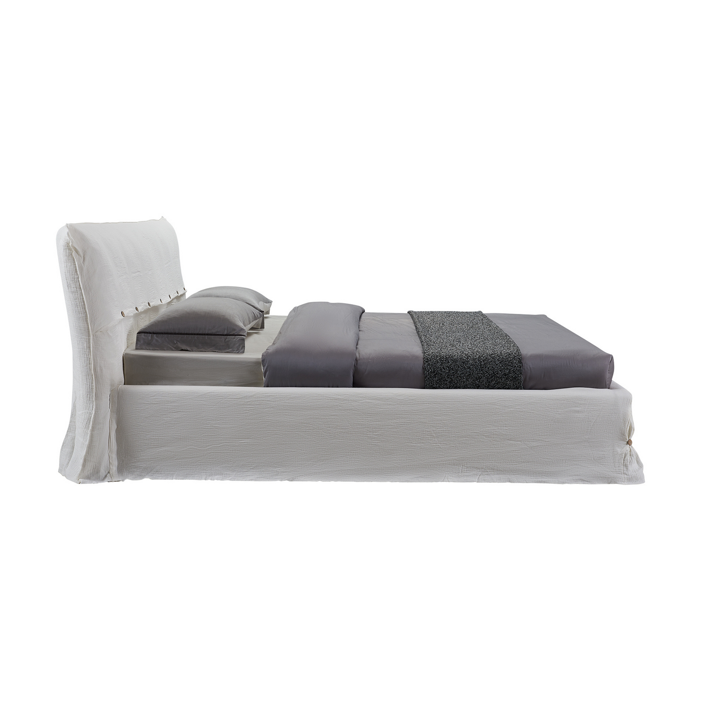 Ivy Bed - Milky White