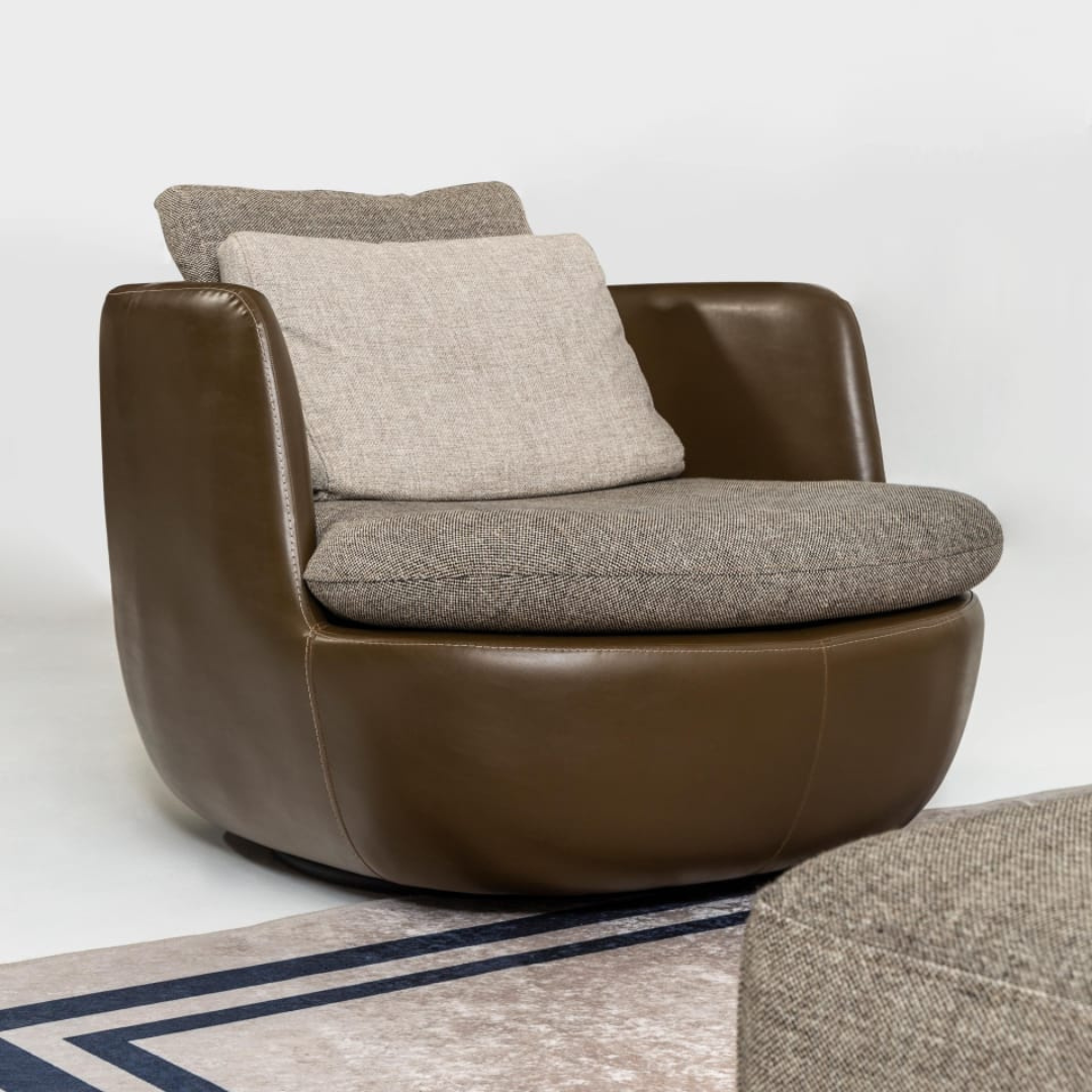 Fugo Swivel Armchair