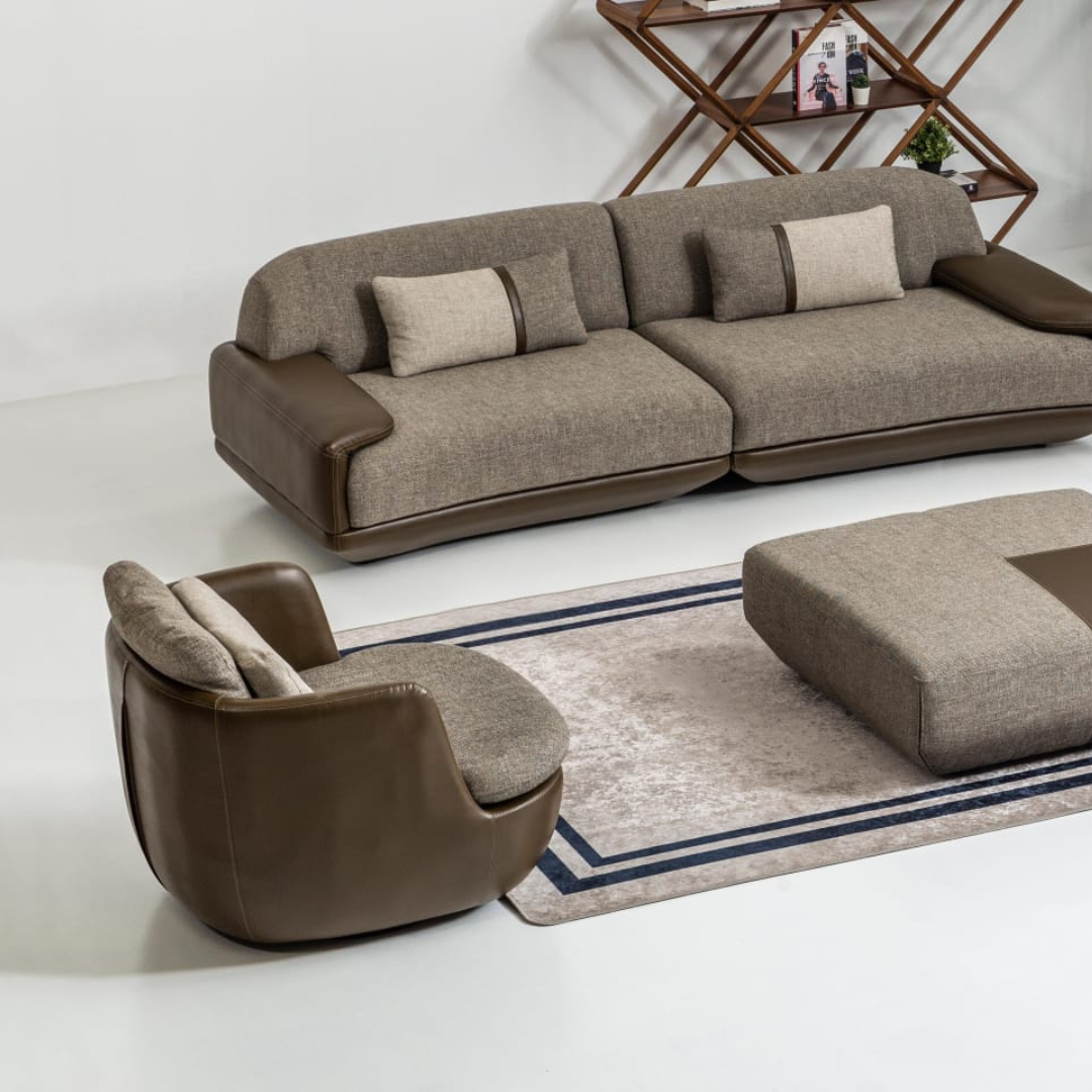 Fugo Swivel Armchair