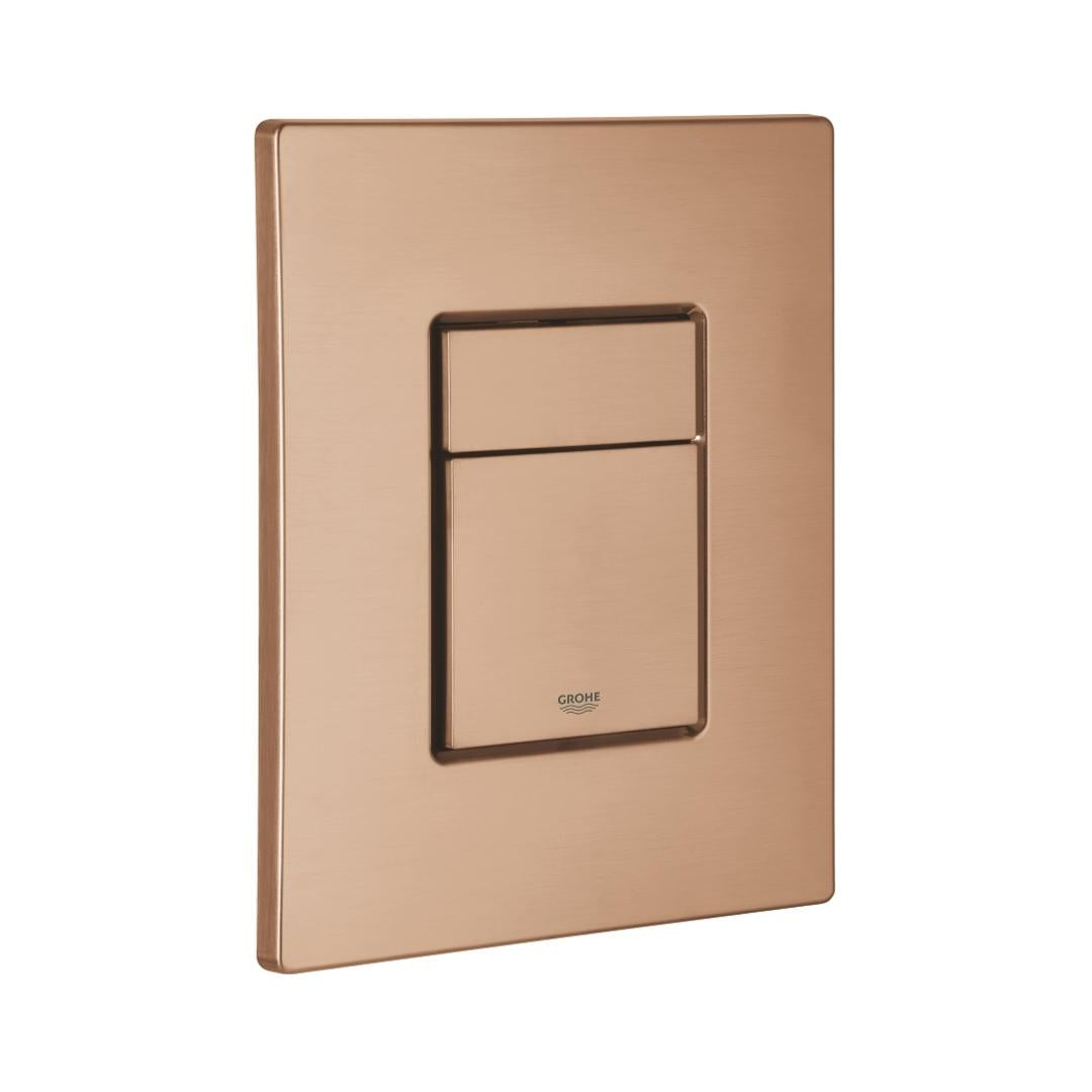 Grohe Flush Plate Skate 38732DL0 - Brushed Warm Sunset