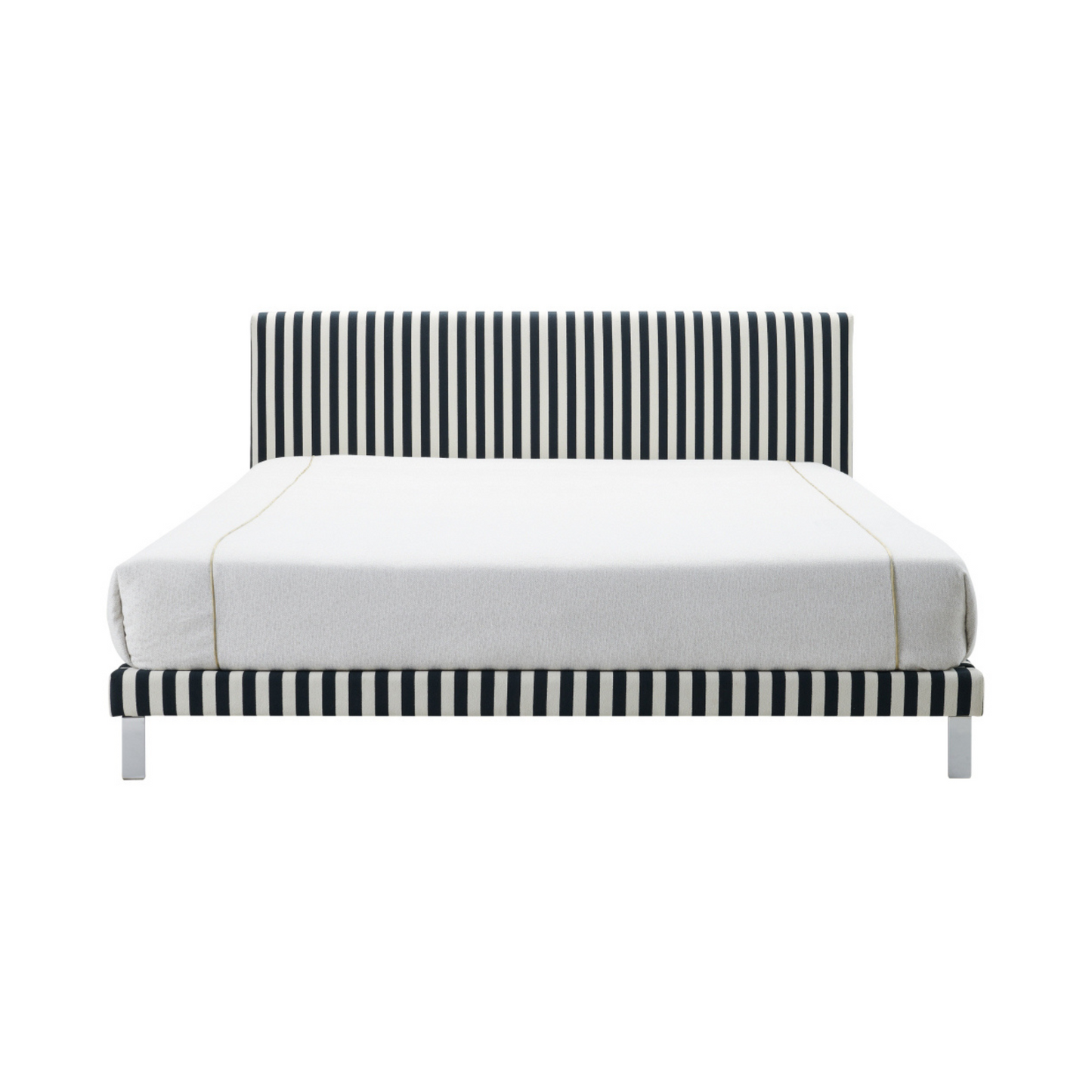 Jacob Bed - Black & White Striped