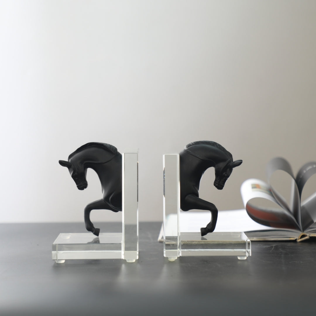 Equine Elegance Majestic Horse Bookends