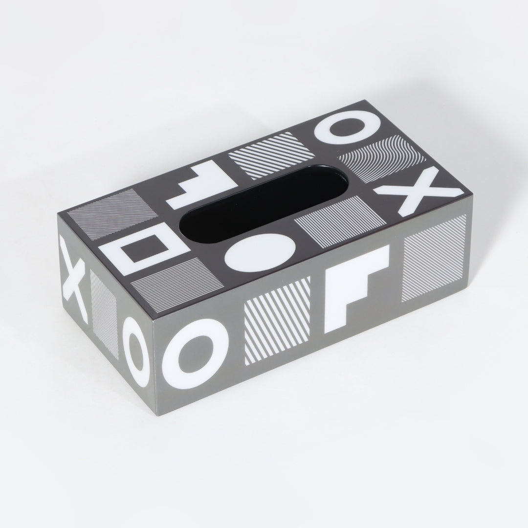 Monochrome XO Tissue Holder