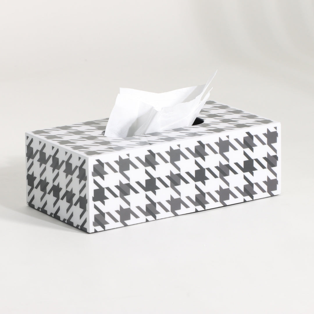 Houndstooth Harmony Tissue Holder