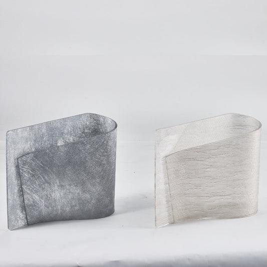 Ethereal Reflective Acrylic Masterpiece Vase