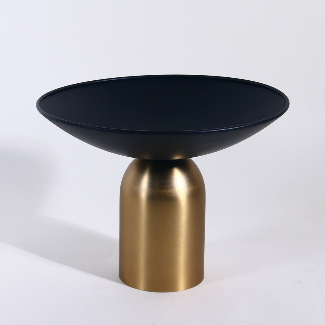 Elegance Noir & Antique Brass Decorative Decorative Tray