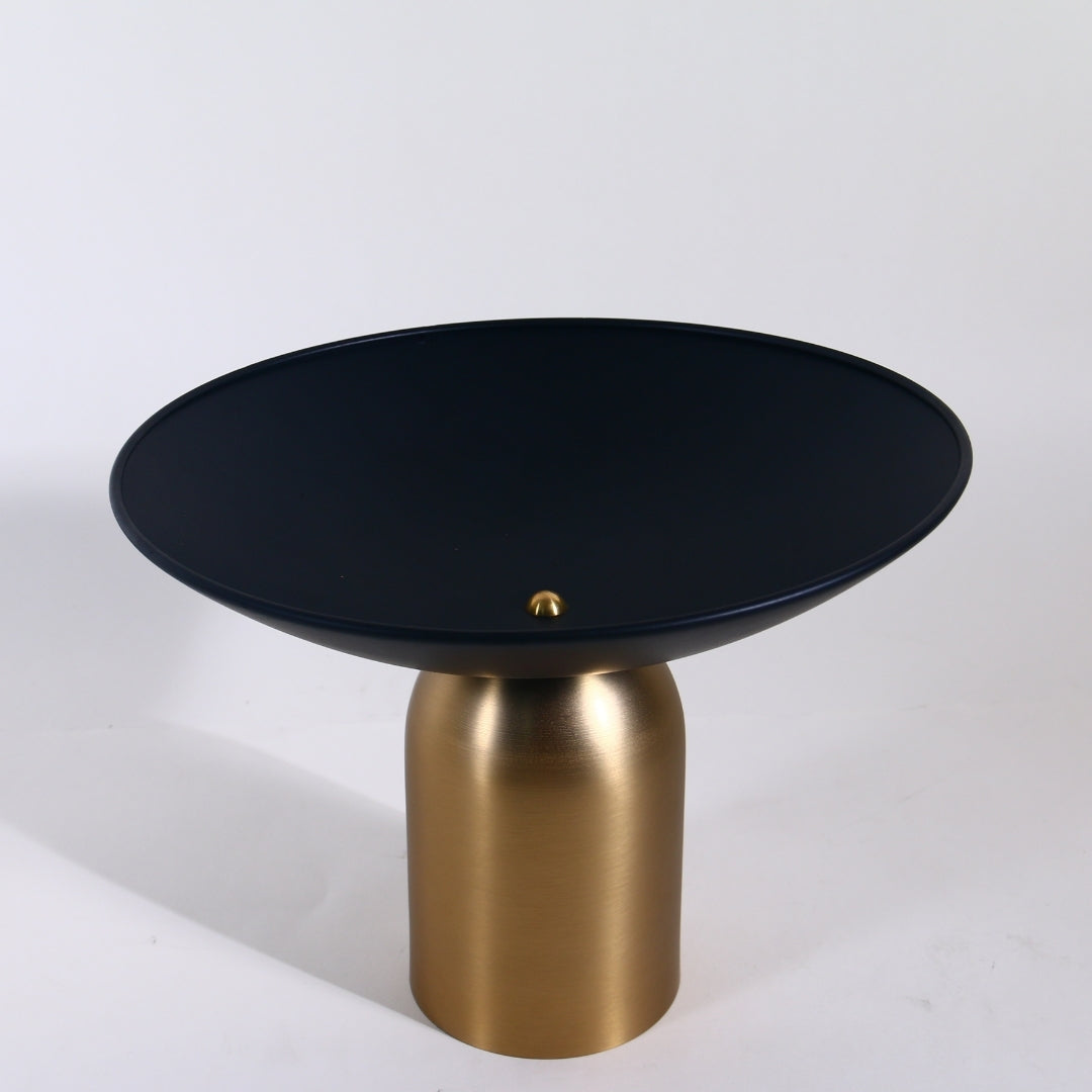 Elegance Noir & Antique Brass Decorative Decorative Tray