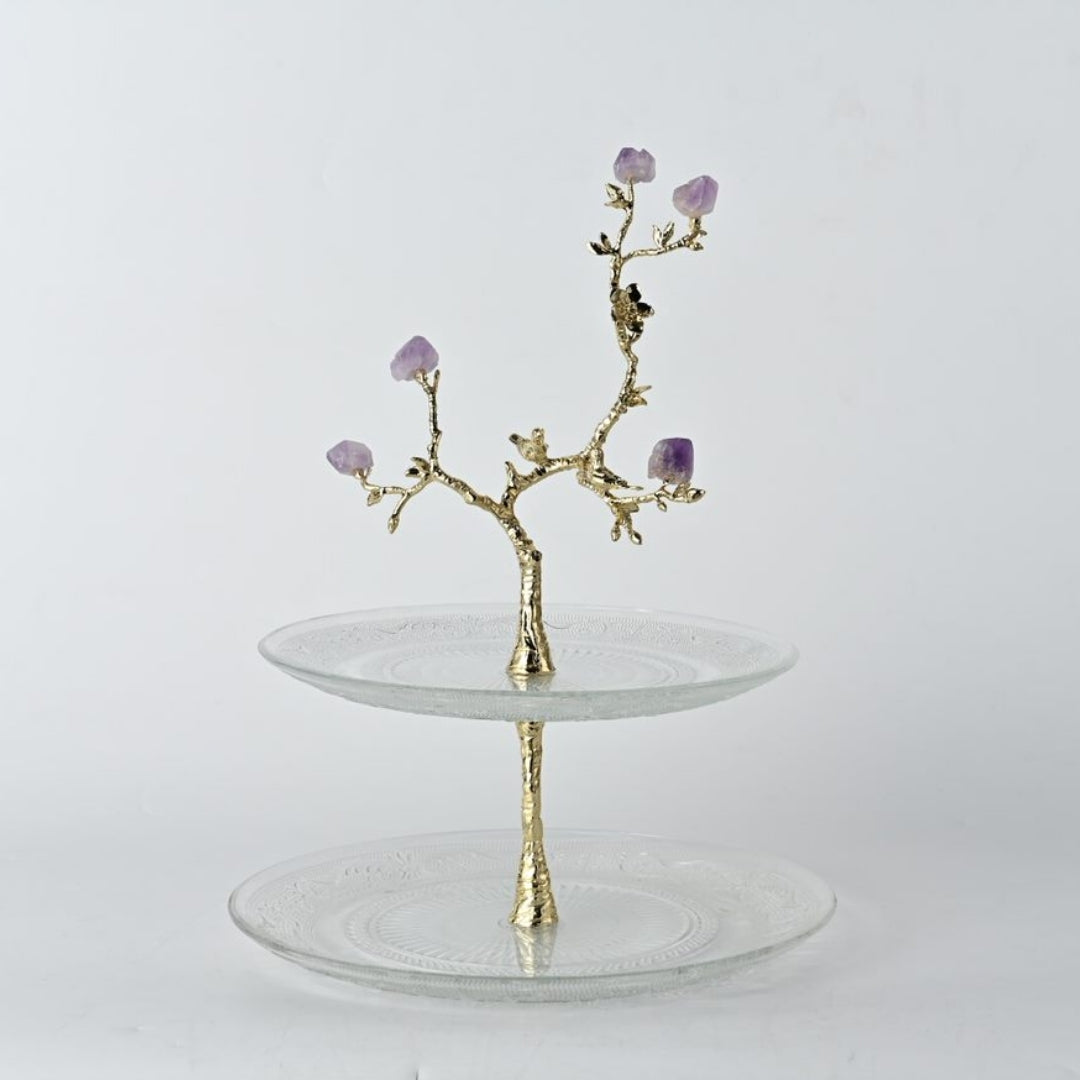 Lavender Boughs Accent Tray