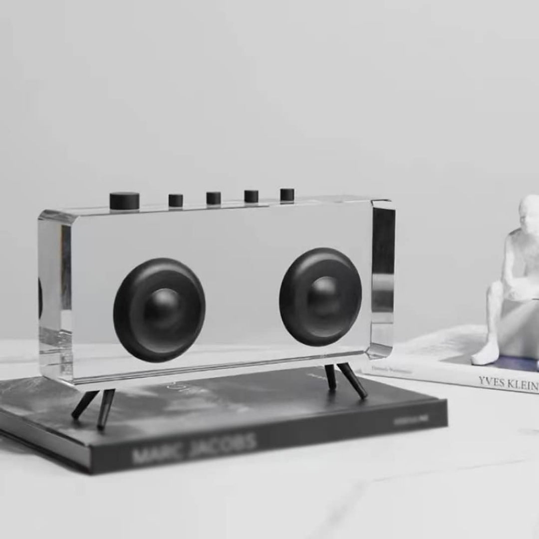Harmony Crystal Jukebox Sculpture