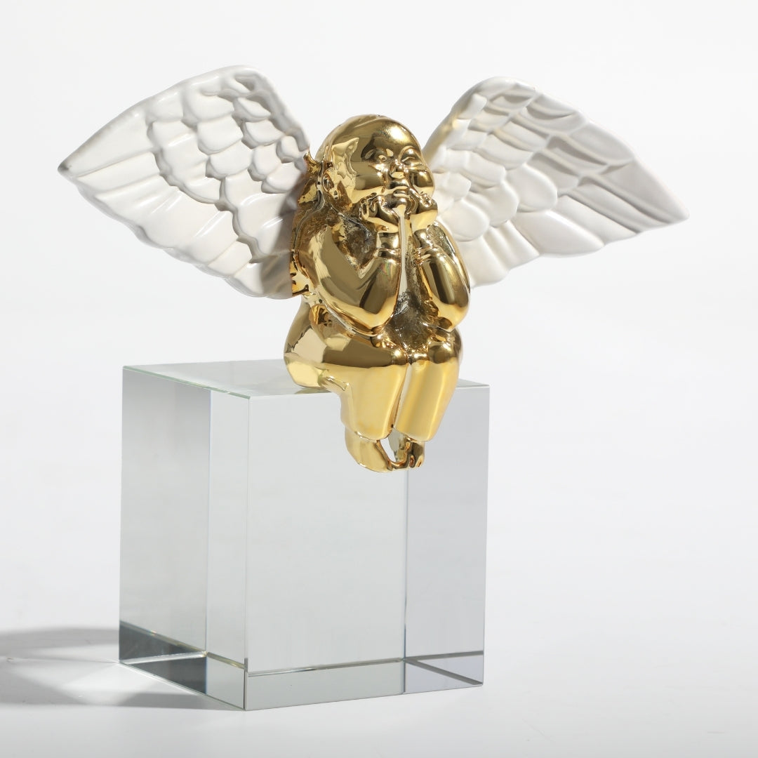 Golden Angel Elegance Desktop Figurine